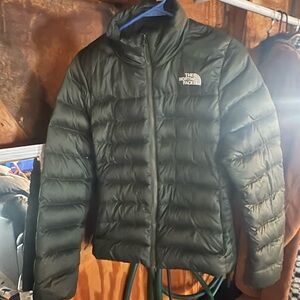 The North Face Green Puffer Jacket